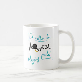 Mug Je préfère jouer à Padel