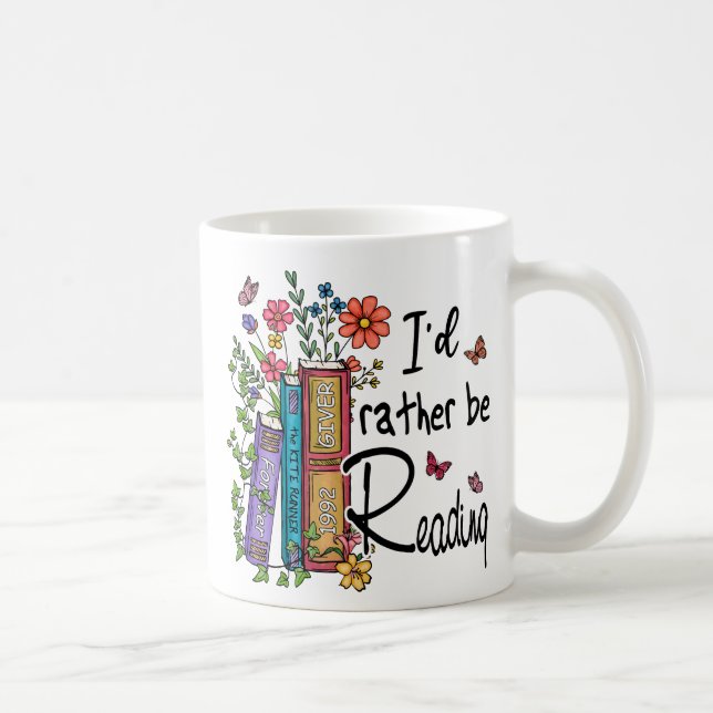 Mug Je préfère lire (Droite)