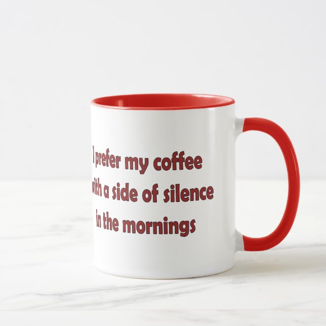 Mug Je préfère mon café (Droite)
