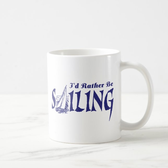 Mug Je préfère naviguer (Droite)