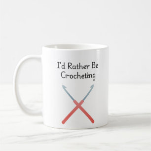 Mug Je préférerais crocheter