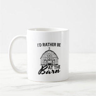 Mug Je préférerais être à la grange