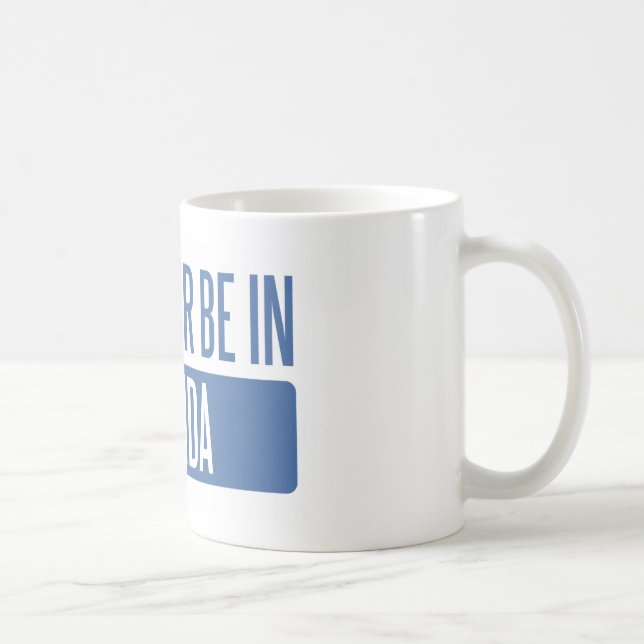 Mug Je préférerais être en Floride (Droite)