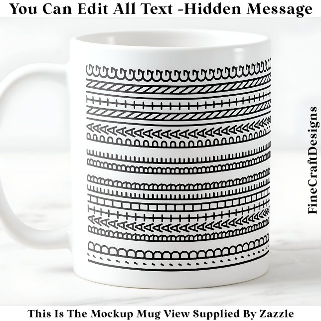 Mug Je préférerais être en train de peindre Message ca (Créateur téléchargé)