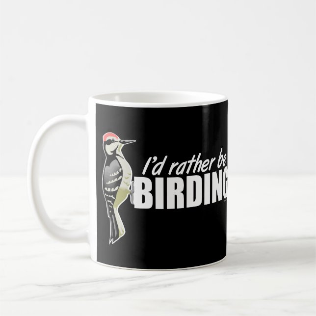 Mug Je préférerais être un oiseau (Gauche)