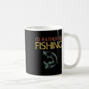 Mug Je préférerais être un pêcheur T-shirt de pêcheur