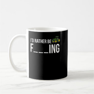 Mug Je Préférerais Faire De L'Agriculture T-shirt Funn