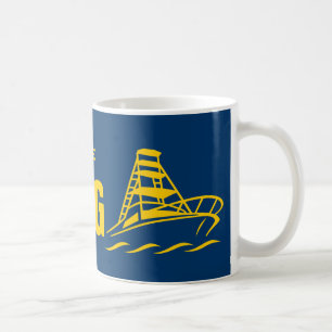 Mug Je préférerais faire du bateau   conception de bat