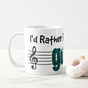 Mug Je Préférerais Jouer À Ma Guitare