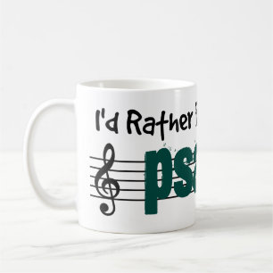 Mug Je Préférerais Jouer À Ma Psalterie