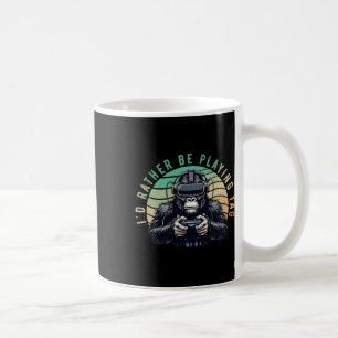 Mug Je préférerais jouer à Tag Monke Tag Vr Monke Game