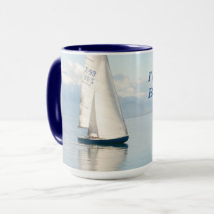 Mug Je préférerais naviguer, Personnaliser le message