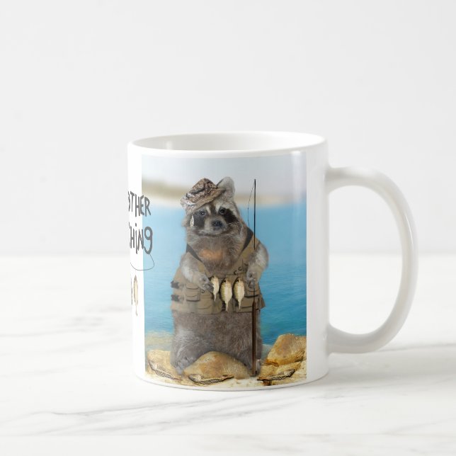 Mug Je préférerais pêcher (Droite)