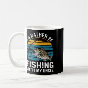 Mug Je préférerais pêcher avec mon oncle