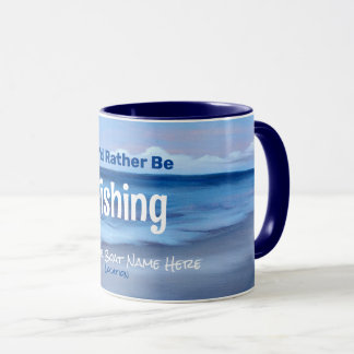 Mug Je préférerais pêcher de la viande