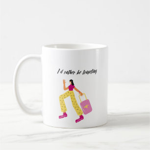 Mug Je préférerais voyager