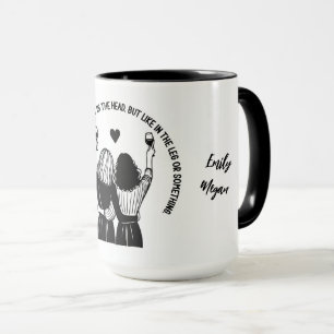 Mug Je prendrais une balle pour la citation drôle de B