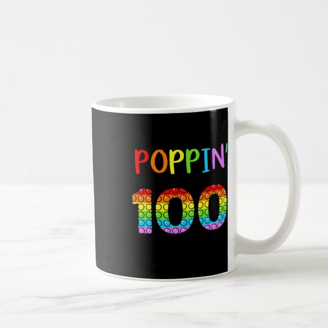 Mug Je Presse Mon Chemin À Travers 100 Jours D'École (Droite)