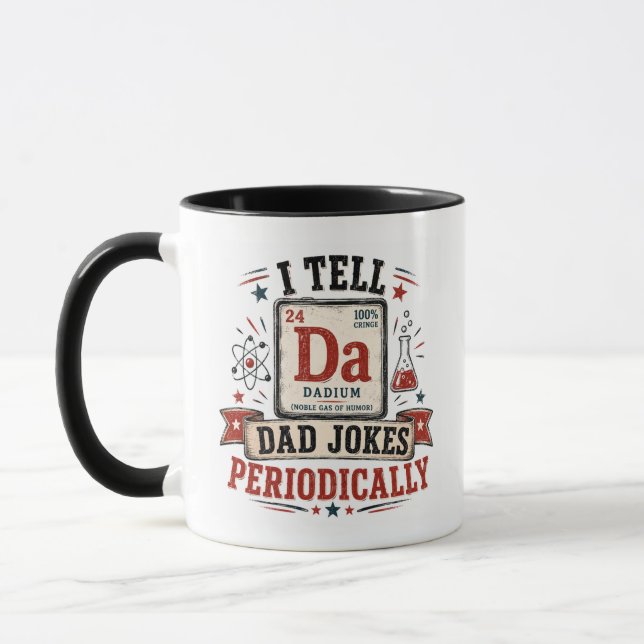 Mug Je raconte des blagues de papa (Gauche)