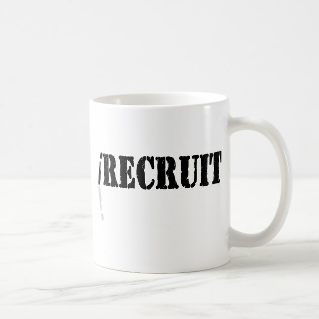 Mug Je recrute (Droite)
