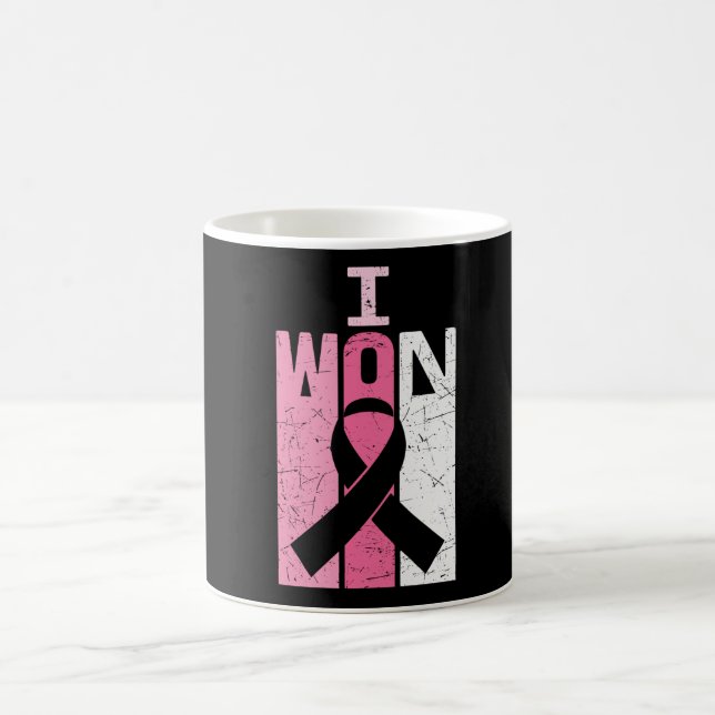 Mug Je remporte le combat de sensibilisation au cancer (Centre)