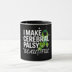 Mug Je rends la paralysie cérébrale belle Sensibilis
