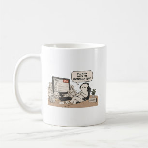 Mug Je répondrai quand je serai émotionnellement prêt