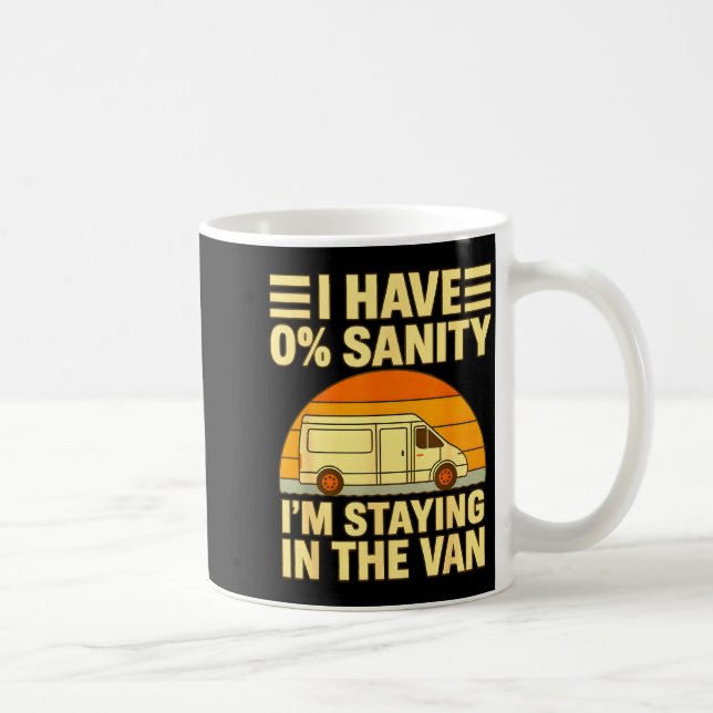 Mug Je reste dans la camionnette vintage Phasmophobia  (Droite)