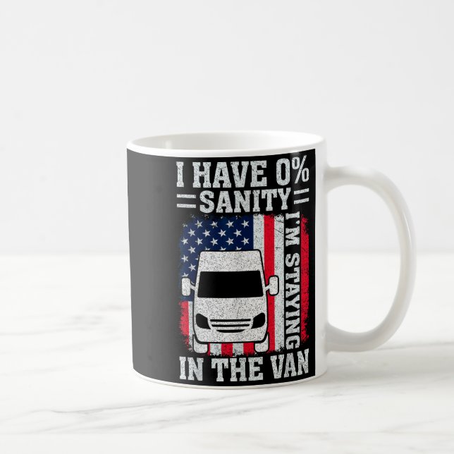 Mug Je reste dans la van phasmophobia drôle homme femm (Droite)