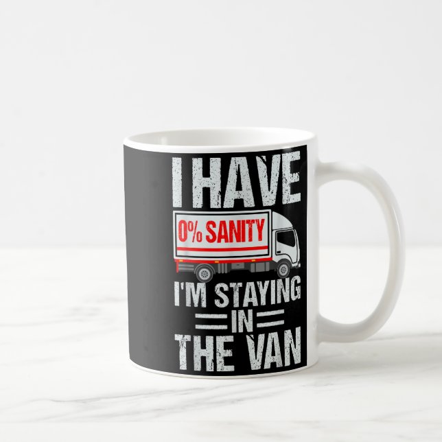 Mug Je reste dans le van drôle de Phasmophobia joueur  (Droite)