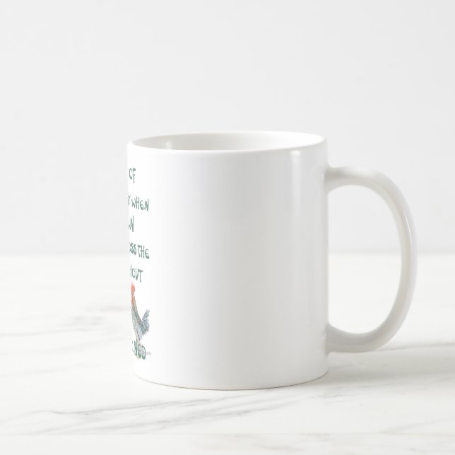 Mug Je rêve du jour… POULETS (Droite)