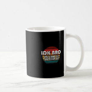 Mug Je sais pas mec t'es un peu louche jeu mème impost