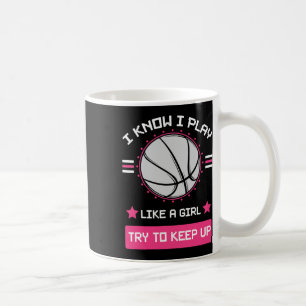 Mug Je Sais Que Je Joue Comme Une Fille Essaie De Cont