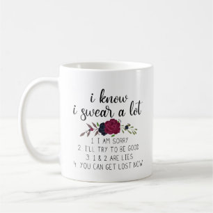 Mug Je Sais Que Je Prends Beaucoup De Coeur  Citation