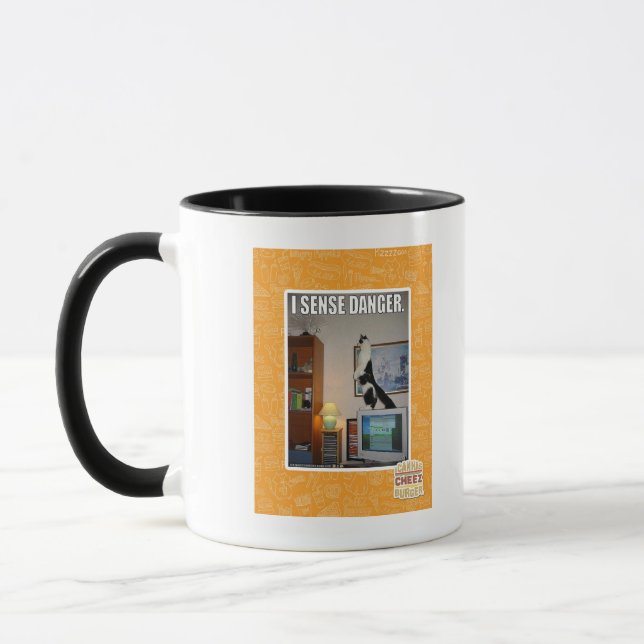 Mug Je sens le danger (Gauche)