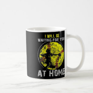 Mug Je serai là gant de softball Homeplate Softll Vend