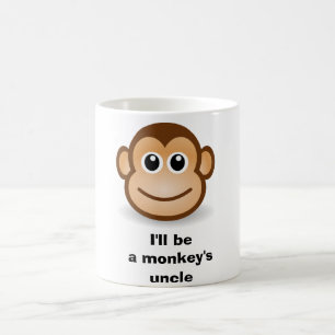 Mug Je serai un oncle de singe