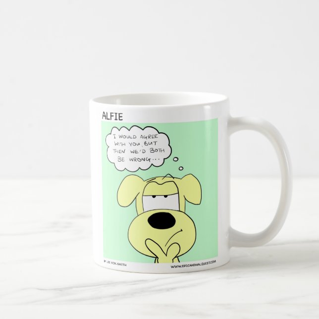 Mug Je serais d'accord avec vous mais d'autre part (Droite)