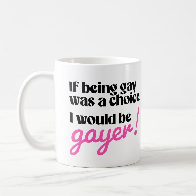 Mug Je serais plus gai (Gauche)