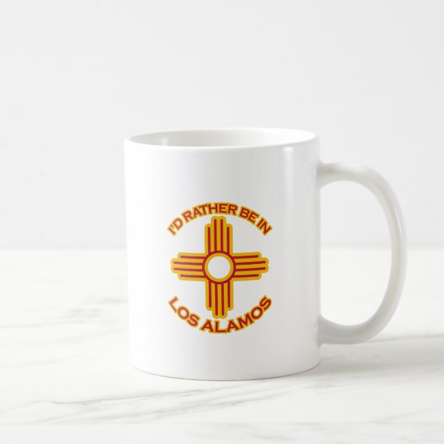 Mug Je serais plutôt dans Los Alamos (Droite)