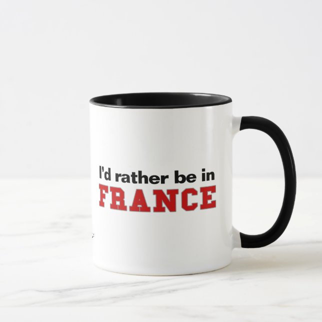 Mug Je serais plutôt en France (Droite)