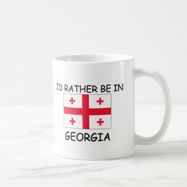Mug Je serais plutôt en Géorgie (Droite)