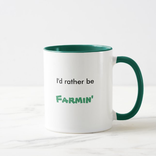 Mug Je serais plutôt, Farmin (Droite)
