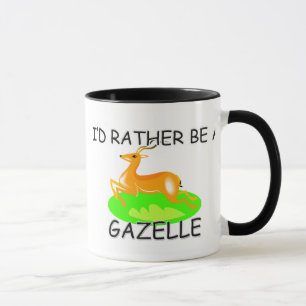 Mug Je serais plutôt une gazelle