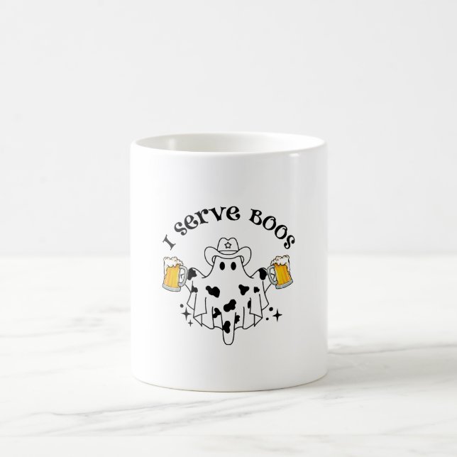 Mug Je sers des Boos ! Barman effrayant (Centre)