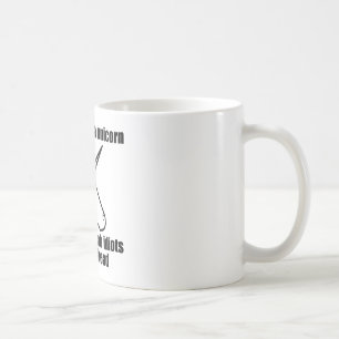 Mug Je souhaite que j'aie été une licorne