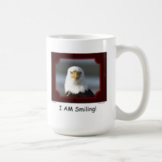 Mug "JE souris !" Eagle chauve