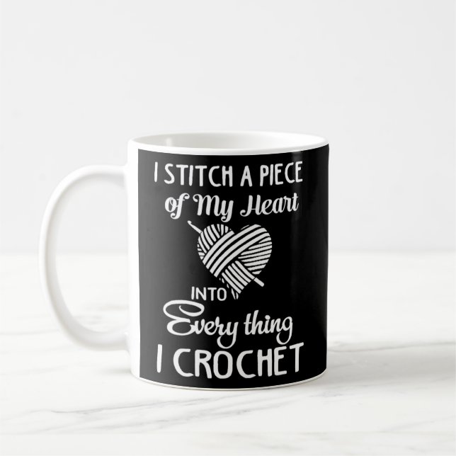 Mug Je Stipule Un Morceau De Mon Coeur Chaque Fois Que (Gauche)