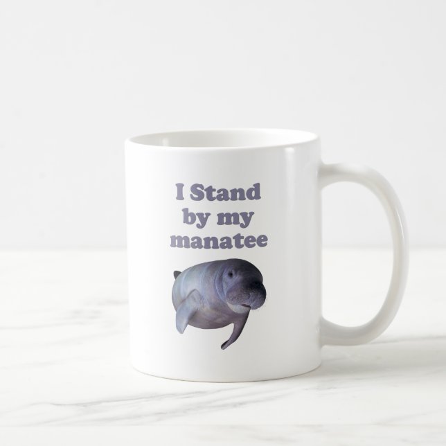 Mug Je Suis À La Porte De Mon Manatee (Droite)