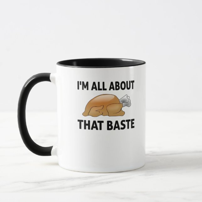 Mug Je suis à propos de cette casserole (Gauche)